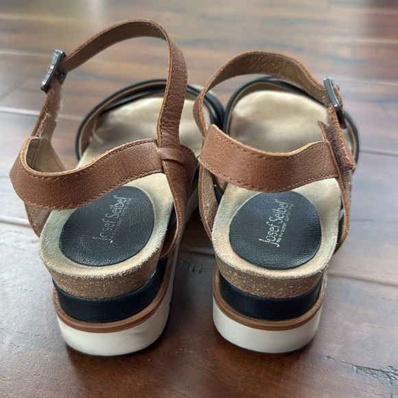Josef Seibel Clea Platform Sandals Shoes - Picture 10 of 15